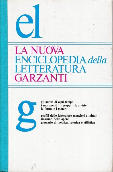 La nuova Enciclopedia della Letteratura Garzanti