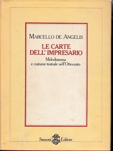 Le carte dell'impresario | Immagine principale