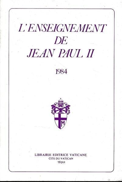 L'insegnement de Jean-Paul II