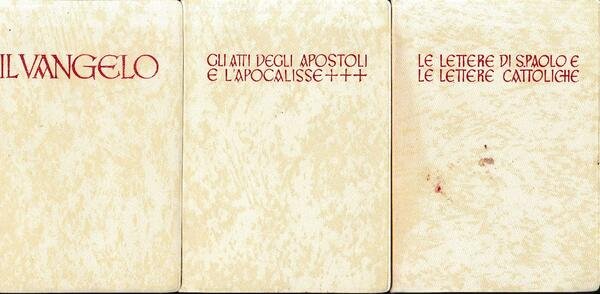 Il Vangelo - Le lettere di S. Paolo e le …