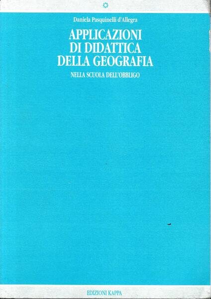 Applicazioni di didattica della nella scuola dell'obbligo