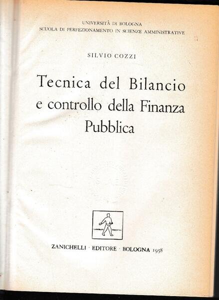 Tecnica del Bilancio e controllo della Finanza Pubblica