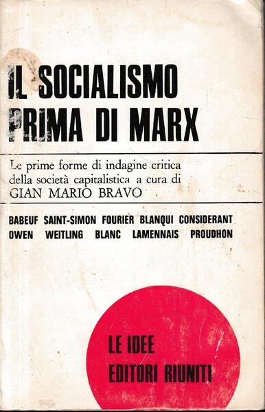 Il socialismo prima di Marx | Immagine principale