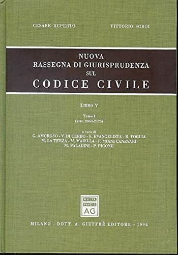 Nuova rassegna di giurisprudenza sul Codice civile. Artt. 2060-2125 (Vol. … | Immagine principale