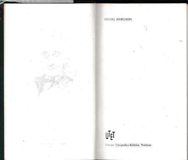 Premio Nobel 1927. Henri Bergson