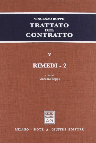 Trattato Del Contratto. Rimedi - 2: Vol. 5 | Immagine principale