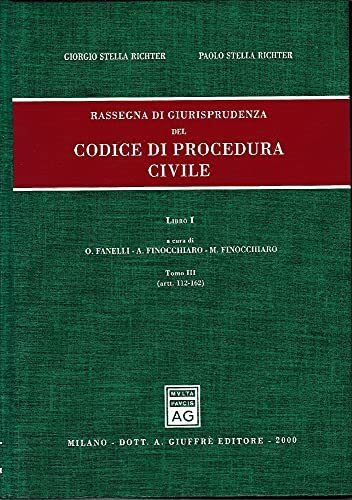 Rassegna di giurisprudenza del Codice di procedura civile. Artt. 112-162 … | Immagine principale