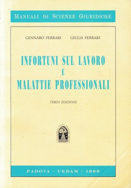 Infortuni sul lavoro e malattie professionali | Immagine principale