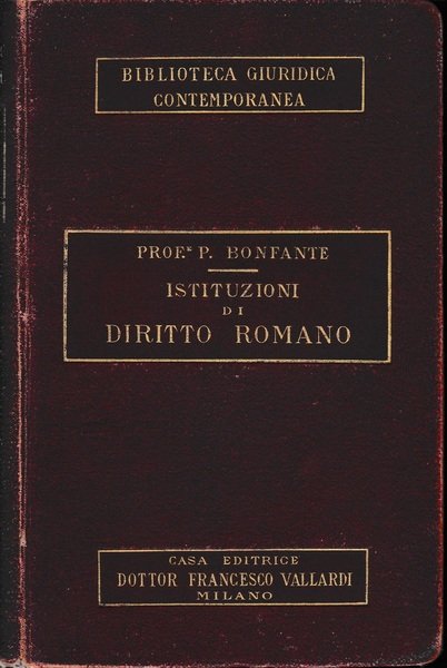 Istituzioni di Diritto Romano