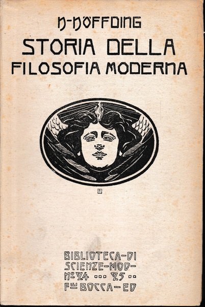 Storia della filosofia moderna, volume I^.