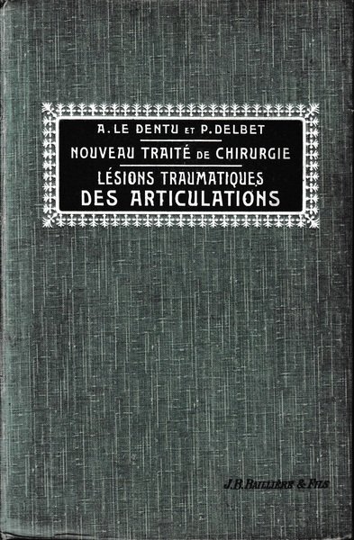 Lésions traumatiques des articulations, vol. 6 | Immagine principale