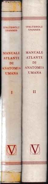 Manuale atlante di anatomia umana, due volumi.
