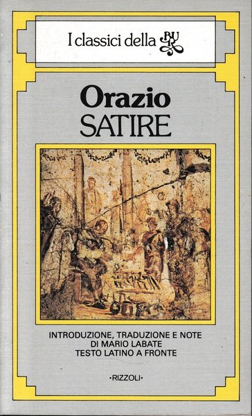 Satire. Testo Latino a fronte | Immagine principale