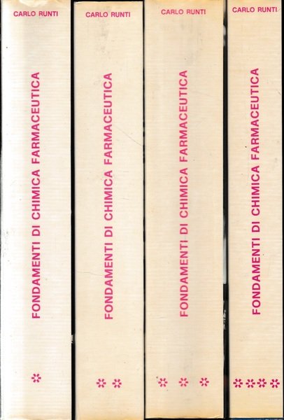 Fondamenti di Chimica Farmaceutica, 4 volumi.