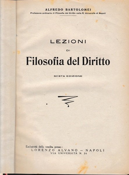 Lezioni di Filosofia del Diritto | Immagine principale