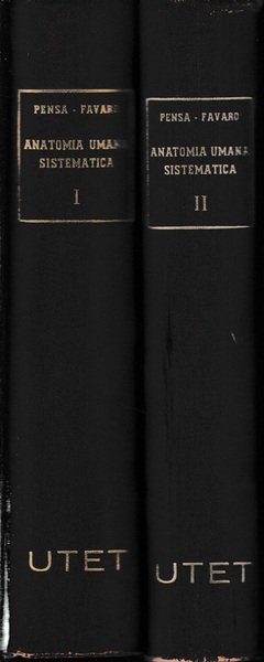 Anatomia Umana Sistematica, due volumi.