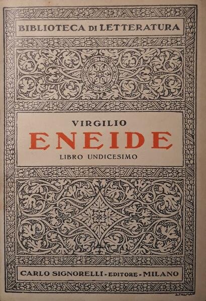 Eneide: libro undicesimo