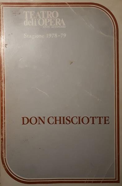 Don Chisciotte: stagione 1978-79