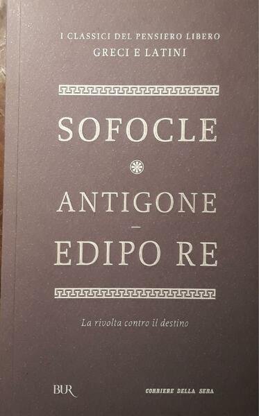 Antigone, Edipo re
