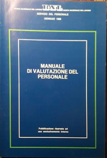 Manuale di valutazione del personale (BNL)