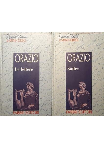 Satire (p.194); Le Lettere (p.285)