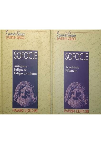 Antigone, Edipo re, Edipo a colono p.401; Trachinie, Filottete p.286