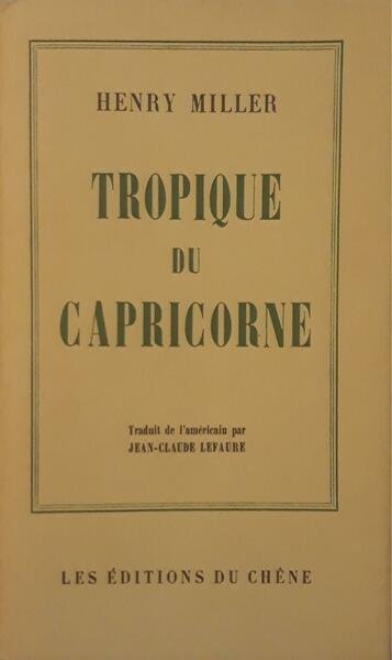 Tropique du capricorne