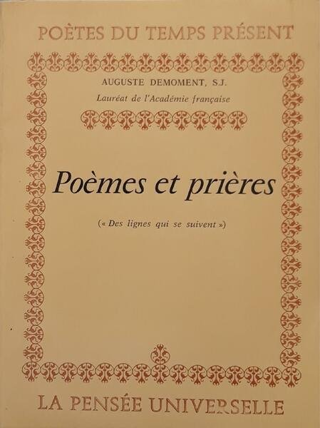 Poèmes et prières