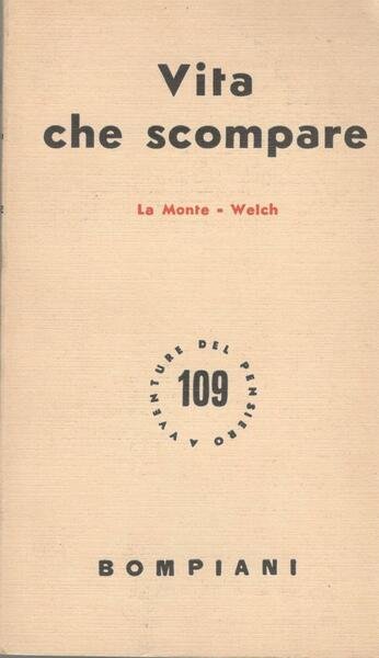 Vita che scompare