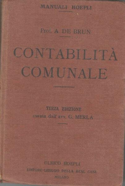 Contabilità comunale (terza edizione)