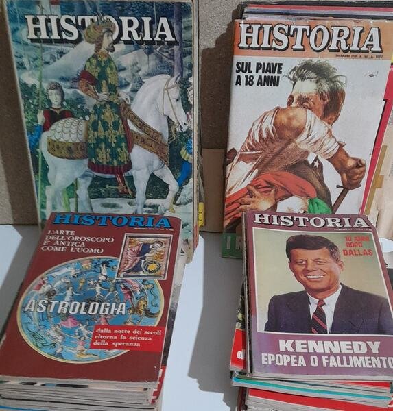 Lotto di 95 riviste "Historia"