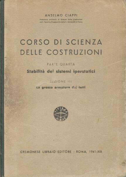 Corso di scienza delle costruzioni (parte quarta) stabilità dei sistemi …