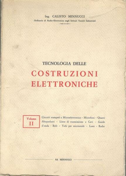 Tecnologia delle costruzioni elettroniche (volume II)