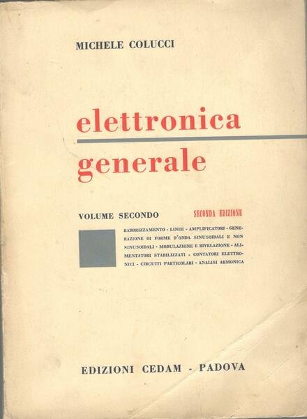 Elettronica generale (volume secondo)