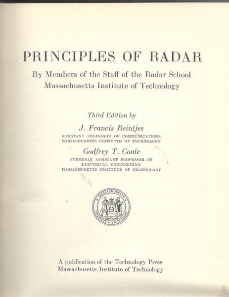 Principles of radar