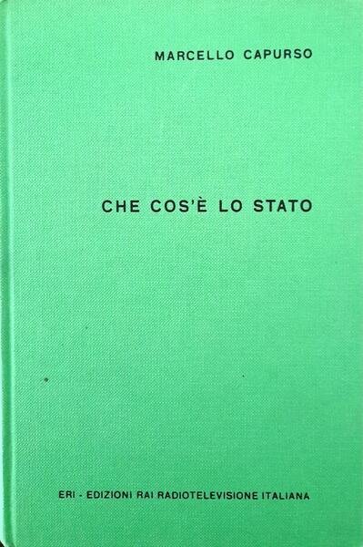 Che cos'è lo Stato