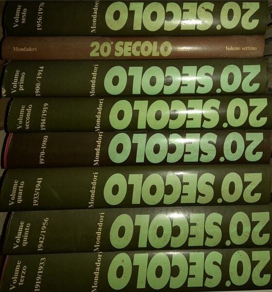 20 secolo (sette volumi)