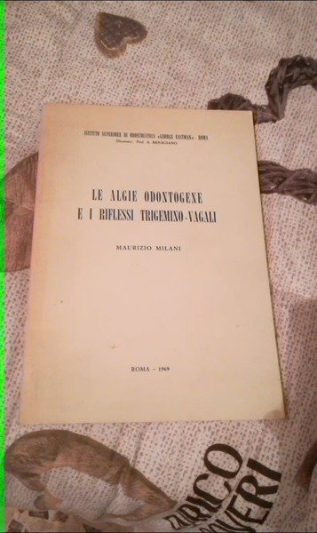 Le algie odontogene e i riflessi trigemino-vagali