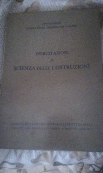 esercitazioni di scienza delle costruzioni