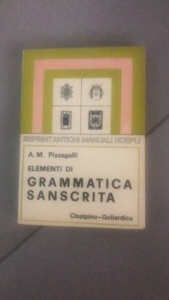 elementi di grammatica sanscrita | Immagine principale