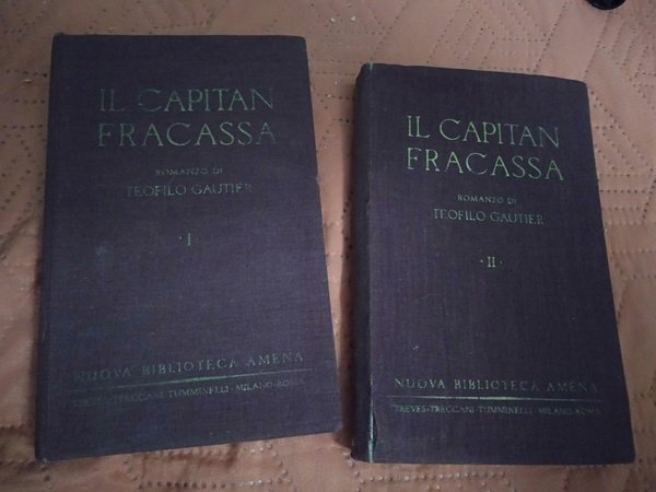 Il capitan fracassa romanzo 1-2 volume
