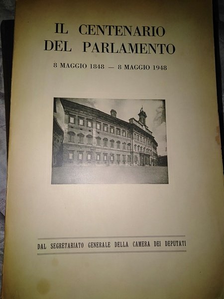 Il centenario del parlamento 8 maggio 1848-1849 | Immagine principale