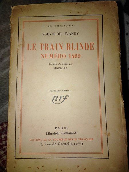 Le train blindè numero 1469