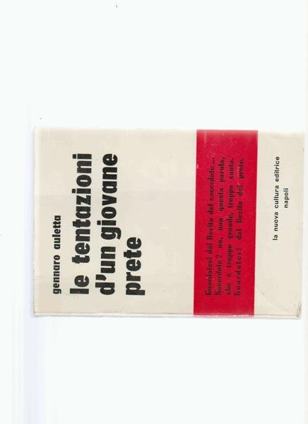 LE TENTAZIONI DI UN GIOVANE