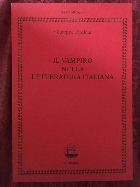 Il vampiro nella letteratura italiana