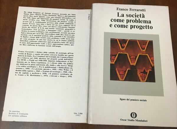 La società come problema e come progetto | Immagine principale