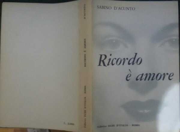 Ricordo è amore