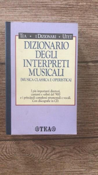 Dizionario degli interpreti musicali | Immagine principale