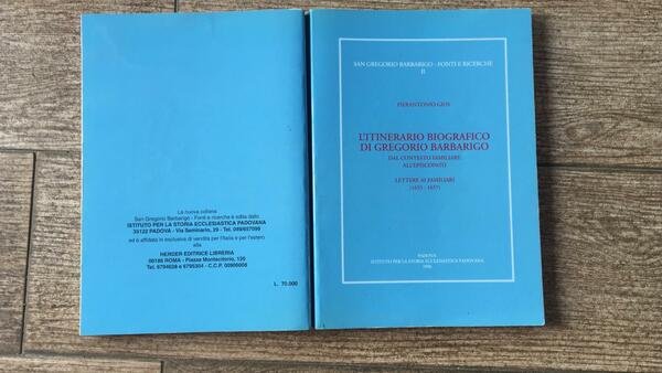 L'itinerario biografico di Gregorio Barbarico | Immagine principale