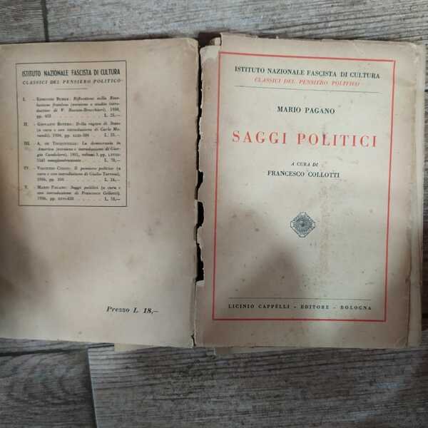 Saggi Politici | Immagine principale